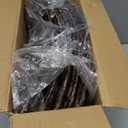 YoleShy 26'' Christmas Tree Collar Hand-Woven Natural Water Hyacinth Base Cover Beautiful Basket Xmas Tree Decor (Brown)