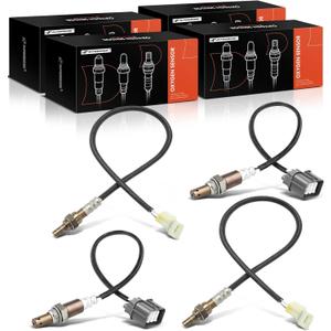 A-Premium O2 Oxygen Sensor Compatible with Suzuki Grand Vitara 2006 2.7L, Upstream and Downstream, 4-PC Set, Replace# 1A6018861, 19060002