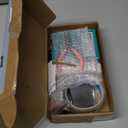 RoundFunny 214 Pcs Jewelry Making Kit for Women Metal Stamping Kit for Jewelry Making Tools Beads and Charms O Chain Findings for Women Men Adults