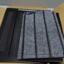 Marudina Large Platform RV Step with Cloth Cover and Anti-Slip Surface, 3-Level Adjustable Height, Light Aluminum Folding Step Stool, Supports Up to 1,000 lb - Ideal for RV and Multi-Use Scenarios