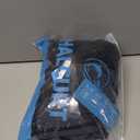 Halcurt Women's Two Piece Rash Guard Swim Shirts Built in Bra Swimsuit with Boyshorts with Pockets (Large, Black Grey)