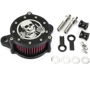 Air Cleaner Intake Filter System Kit for Harley sportster XL 883 1200 1988-2018