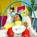 Bright Starts Disney Baby Mickey Mouse Infant to Toddler Rocker & Seat with Vibrations and Removable -Toy Bar, 0-30 Months Up to 40 lbs (Original Bestie)