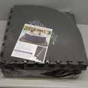 1/2" Extra Thick Hot Tub Mat,85IN Large Hot Tub Mat for Inflatable Tub, Hot Tub Pad Foundation, Eva Foam Padding for Indoor Outdoor, Inflatable Hot Tub Accessories (Dark Gray)