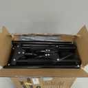 X-Large Collapsible Cat House, Metal Frame Cat Condo, Insulated Waterproof Outdoor Stray Cat Shelter with Escape Door, Sturdy Warm Shelter for Homeless Cats (Black)