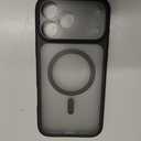 TOCOL for iPhone 17 Pro Max Case, Compatible with Magsafe, Full Camera Protection, Built-in Magnetic Ring, Translucent Matte Phone Case for iPhone 17 Pro Max 6.9 inch (Black)