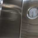 Lordear 36 Drop in Kitchen Sink - 36 x 19 Inch Topmount Kitchen Sink 16 Gauge Stainless Steel Single Bowl Deep Handmade Overmount Kitchen Sink with Drain Strainer