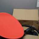 Autism Kids Swivel Chair,Sensory Spinning Chair for Kids,Toddler Spinner seat Carousel Spin Sensory Chair for Kids,Training Body Coordination,Metal Base Non Slip Safer (Red)