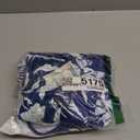 B2prity Tankini Swimsuits for Women Tummy Control Two Piece Modest Bathing Suits Floral Skirt Top with Boyshorts (X-Large, Blue White Leaf)