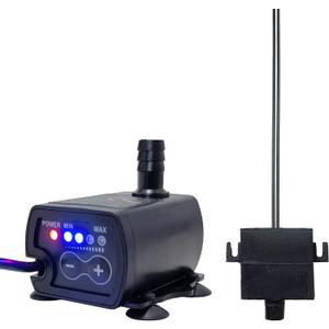 Automatic Small Sump Pump With Water Level Sensor,13 FT Drain Height With 4 Level Flow Control,Mini Submersible Water Condensate Pump For Dehumidifier,Ice Maker,Tank Auto Shut Off