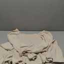 LYANER Women's Square Neck Lantern Long Sleeve Ruffle Shirred Flowy Party Mini Dress (Medium)