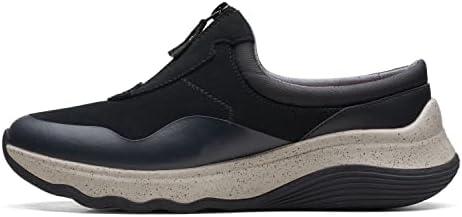 Clarks Women's Jaunt Way Clog, Size 6W, Black
