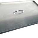 Fryer Cover Stainless Steel 40-50 lbs -(Internal Size: 23 1/2" L x 13 1/2" W x 1/2" D)