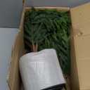 Artificial Norfolk Pine Christmas Tree - 4Ft Realistic Faux Christmas Tree for Home Indoor Outdoor Christmas Decorations