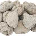 Skyflame 5LB Natural Volcanic Lava Rock, 3"-5" Fireproof and Heatproof Pumice Stone for Outland Living Bond Portable Fire Pits, Fireplaces, Garden, Landscaping Decoration
