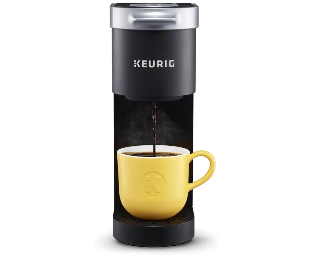 Keurig K-Mini Single Serve K-Cup Pod Coffee Maker, 6 to 12oz Brew size, with Cord Storage, Perfect for Small Spaces, Black