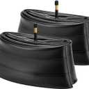2-PCS 26 x 3.0 Heavy Duty E-Bike Fat Tubes 26x3.0/3.5 AV48MM Schrader Valve 76/89-559 Fat Bicycle Inner Tubes Compatible with 26x3 26X3.5 Bike Bicycle E-Bike Tire Tubes