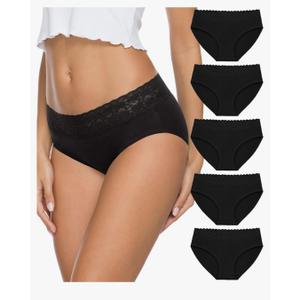 Women's Cotton Bikini Brief Underwear, Multipacks