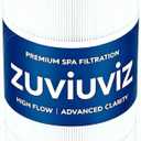 C-8411 Pool Filter Cartridge Compatible with Clearwater II 75, FC-1255,CX760RE, C751, C-8411, Pro Clean 75, PA76, 817-0075P, 817-0075N Hot Tub Filters 75 Sq. Ft.1 Pack