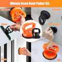 Dent Puller,7 Pack Car Dent Puller Kit,Car Dent Remover Tool for Car,Paintless Dent Removal Kit,Hail Dent Removal Kit,Dent Puller Suction Cup for Dent Remover,Glass,Screen,Moving (Large