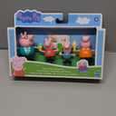 Peppa Pig Peppa's Family Ice Cream Fun Figure 4-Pack Toy, 4 Family Figures With Frozen Treats, Ages 3 and Up
