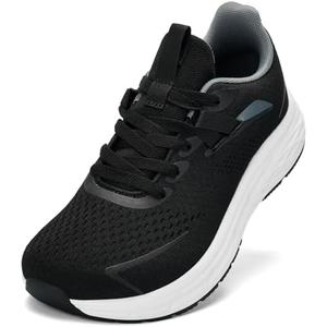 RUGSTAR Womens Walking Shoes Wide Toe Box Running Tennis Shoes Lightweight Breathable Wide Sneakers Cushioning Comfort Gym Workout Athic Shoes Wide Width 41