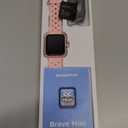 BIGGERFIVE Smart Watch for Kids Without APP, Fitness Tracker Watch Pedometer, Heart Rate, 5ATM Waterproof, Sleep Monitor, Calorie Step Counter, Games, Alarm Clock for Girls 5-14, Porous Pink