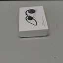 Small Bluetooth Headphones Wrap Around Head - Sports Wireless Headset with Built in Microphone and Crystal-Clear Sound, Foldable and Carried in The Purse, and 12-Hour Battery Life, Black