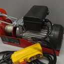 VEVOR Electric Hoist with Remote Control, 1320LBS Electric Winch, 110V Electric Hoist with 14ft Wired Control for Lifting in Factories, Warehouses, Construction Site, Attic