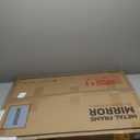 TETOTE Black Bathroom Mirror for Over Sink 24" x 30" Matte Black Rectangle Beveled Framed Bathroom Vanity Mirror, Tempered Glass, Shatterproof, Stronger Frame, Modern Farmhouse Bedroom, Entryway