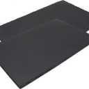 JIH Reptile Basking Platform, Natural Rock Reptile Food Bowl Tortoise Feeding Dish Habitat Decor. (40x25CM 2pcs)