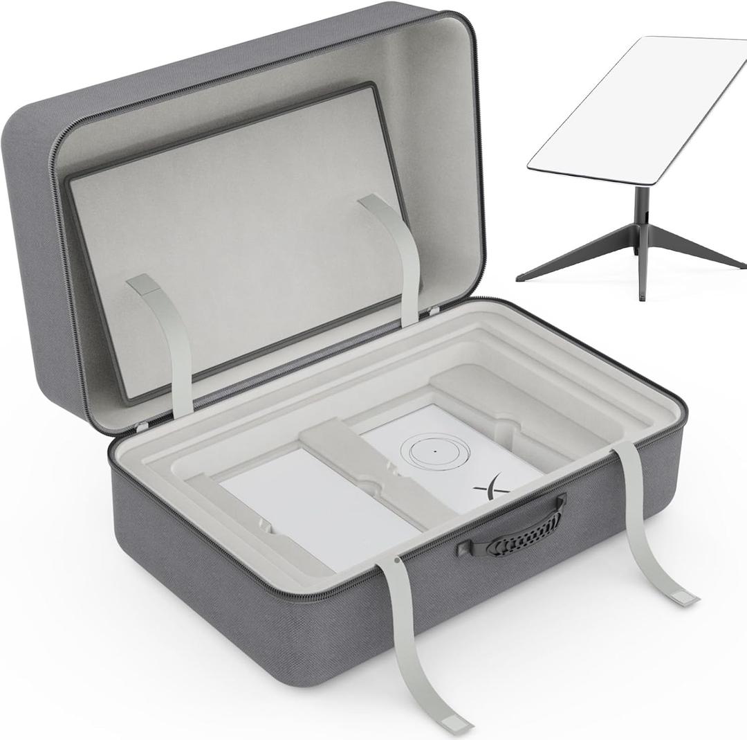 Starlink Gen 2 Carrying CaseOutdoor Travel Case for Standard Starlink V2 Accessories Semi-Rigid EVA Compact InteriorLarge CapacityHolds Starlink V2 Dish & Router & Cable & Mount & Power Supply