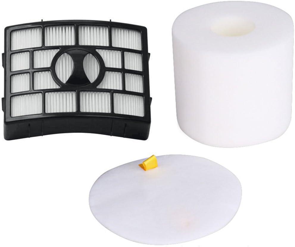 NV752 NV650 AZ1002 Shark Vacuum Filter Replacement for Shark Rotator Powered Lift-Away Vacuum NV650W, NV651, NV652, NV750W, NV751, NV831, NV835, AX950, AZ1000W, AZ1002BRN, XFF650 & XHF650-1 Set