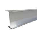 F&L Aluminum I-Beam – 6061 Alloy, 36" Structural Support Rail for A/C Stand Legs, Engineered for Building Code approvals. (Miami-dade and Florida Building Code Approved)