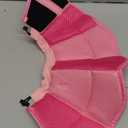 AOFITEE Dog Cone - Soft Cones Dog After Surgery, Comfy Cones for Dogs to Stop Licking, Adjustable Small Dogs Cone Collar for Wound Healing, Elizabethan Pet E-Collar, Pink Small