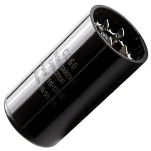 Seentech 124-149 uf/MFD 110-125 VAC 20% Round Motor Start Capacitor 50/60 Hz AC Electric Universal Fit for AC Motor Run or Fan Start and Cool or Heat Pump Air Conditioner