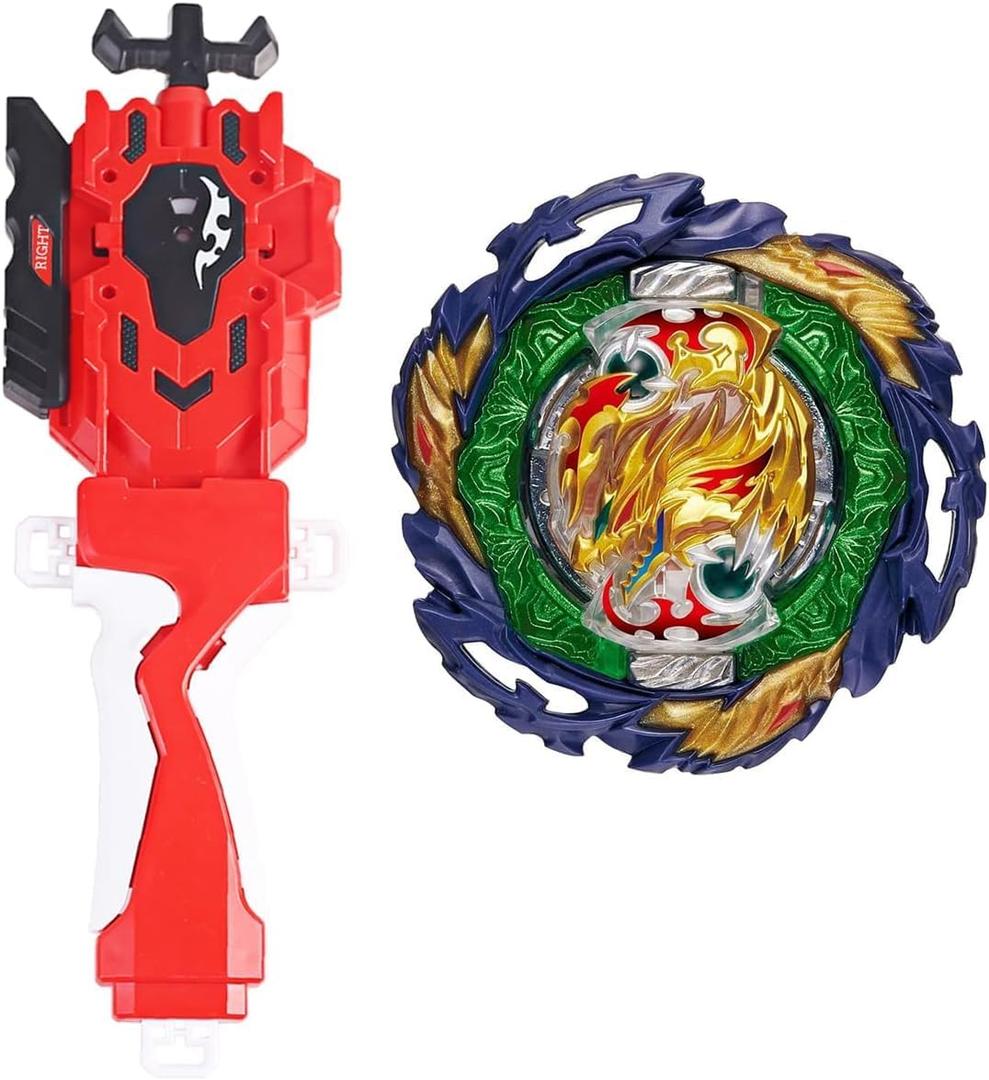 Battling Tops Burst Superking Vanish Fafnir .Tp .Kc-3 Tapered Kick-3 Left Spin Gyro Toys for Kids with Sparking Launcher (AA-B185 GYRO Set)