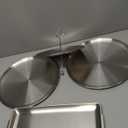 Zubebe 6 Pcs Dessert Table Display Set 2 Stainless Steel Cupcake Stand 3 Tier Cake Holder 3 Rectangle Serving Tray 1 Round Cake Tray Tiered Candy Cupcake Tower for Party Wedding Birthday (Silver)