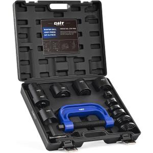 Orion Motor Tech Ball Joint Press Kit, 21pc Master Ball Joint Removal Tool, Upper and Lower Ball Joint Remover with C Frame, Heavy Duty Brake Anchor Pin U Joint Ball Joint Press Tool for 2WD 4WD Cars