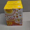 Simple Mills Pop Mmms Cheddar Baked Snack Pack Crackers, Healthy Snacks for Kids, Individual Packs, Gluten Free, 8 Ct (Pack of 2) (5.6 Ounce (Pack of 2)),  BB Date: 02/22/2026