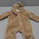 Carter's Baby 1-Piece Brown Bear Sherpa Jumpsuit (3M)