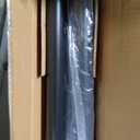 Tension Curtain Rod No Drilling 51-168In (14Ft), Outdoor Curtain Rods for Patio Windows, Extra Long Adjustable Curtain Rod,Shower Curtain Rod for Bathroom,Heavy Duty Tension Rod Renter Friendly, Black