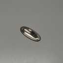 3M Command 17053BN Traditional Plastic Hook, Large, Brushed Nickel