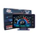 OTPerformance New XS HUD OBD+GPS Data Digital Speedometer Gauge OBD2 Engine CVT/ECT Display,car inclinometer, Boost Gauge, RPM Meter, Multifunction Heads up Display Cluster Compatible for Chevy GMC