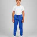 Real Essentials 3 Pack: Boy's Mesh Jogger Sweatpants - Youth Kids Baseball Football Athletic Pants with Pockets