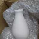 Singhoow 4 Set Easter/Mother's Day Paint Your Own Porcelain Paint Vase Art Project White Ceramic Painting Kit for Adults Porcelain Vase Decorating Kit Holiday Supplies DIY(Stylish)