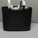 Work Tote Bags for Women 15.6 Inch - Laptop Tote Bag with Zip Compartments - Large PU Leather Office Purse Computer Briefcase