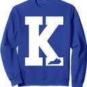 Vintage Letter K Kentucky Blue Sweatshirt