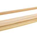 US Art Supply 18 inch Wooden Tabletop Easel Paper Roll Holder & Dispenser