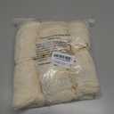 Genina Seat Covers for Dining Room Chair Seat Slipcovers Kitchen Chair Covers (Beige, 6 Pcs)